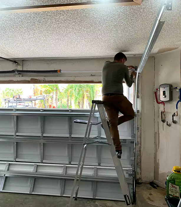 Garage Door Track Replacement Plantation