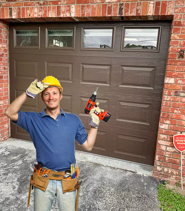 Single Garage Door Replacement Plantation