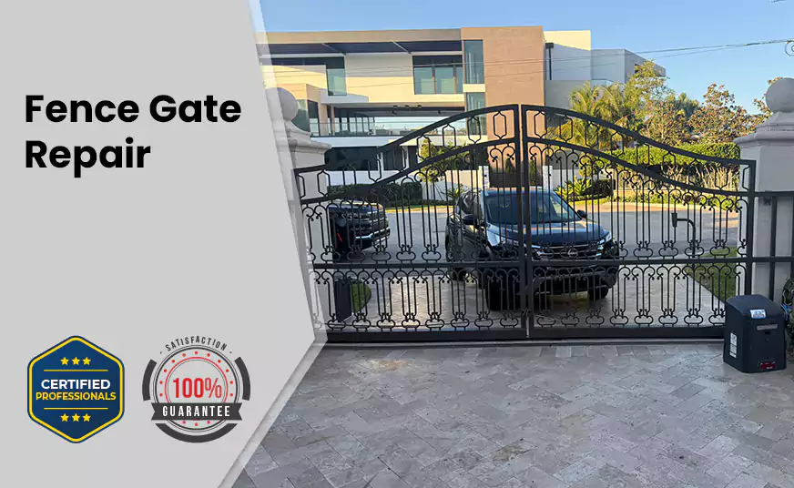 Fence Gate Repair in Plantation, FL