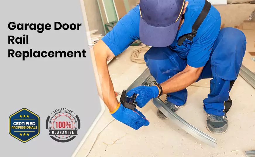 Garage Door Rail Replacement in Plantation, FL