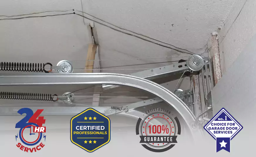 Overhead Garage Door Pulley Cable Replacement in Plantation, FL