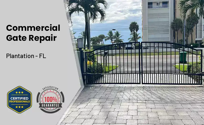 Commercial Gate Repair Plantation - FL