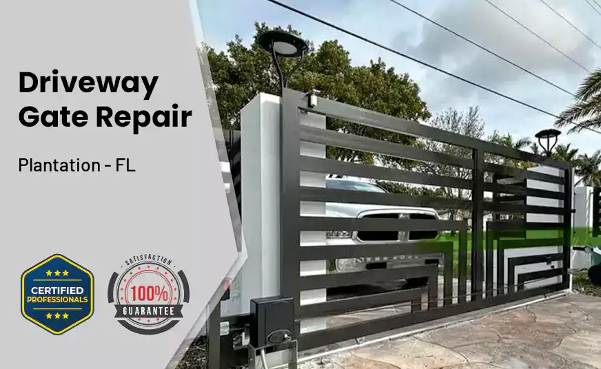 Driveway Gate Repair Plantation - FL