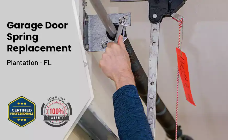 Garage Door Spring Replacement Plantation - FL