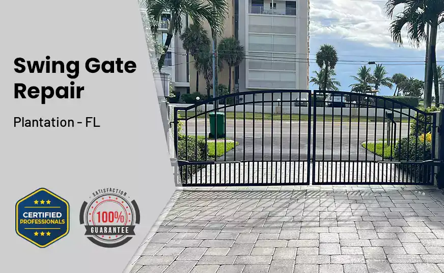 Swing Gate Repair Plantation - FL